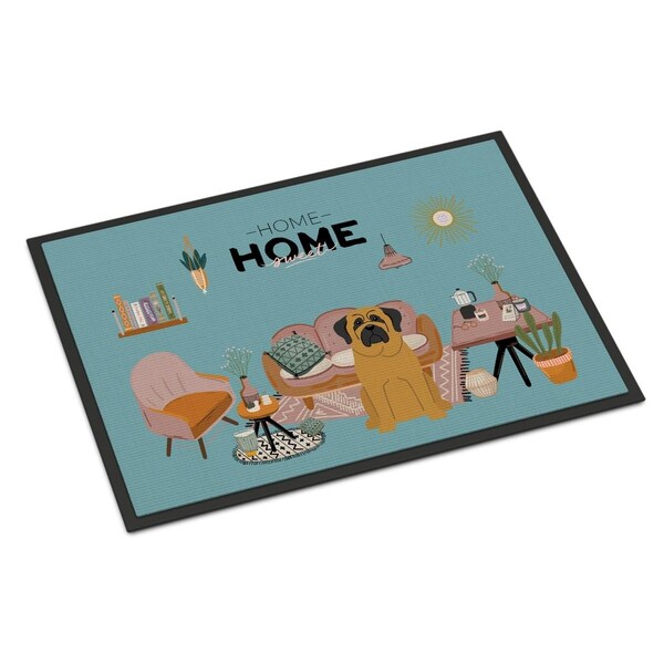 Carolines Treasures 24 x 36 in. Mastiff Sweet Home Indoor or Outdoor Mat CK7863JMAT - main
